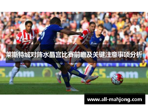 莱斯特城对阵水晶宫比赛前瞻及关键注意事项分析
